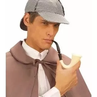 X 36 Unidad Pipa Detective Sherlock Holmes Accesorio Disfraz