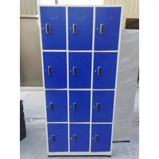 Locker Metalico De 12 Puestos De 1.80mts De Altox93cmx30 Fon