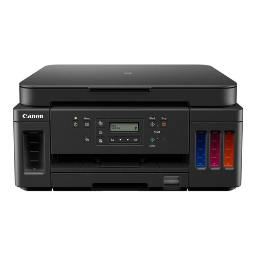 Impresora portátil a color  multifunción Canon Pixma G6010 con wifi negra 100V/240V G6010