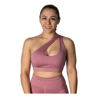 Top Mujer Brasier Deportivo Un Hombro Sujetador Gym Nemi.fit