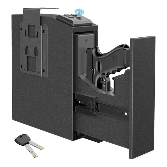 Caja Fuerte Biométrica Para Pistola Y Caja De Seguridad