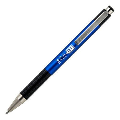 Boligrafo Zebra F-301 Retractil Fino 0.7mm Pieza Color de la tinta Negro Color del exterior Azul