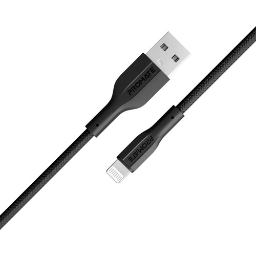 Cable Promate Xcord De Usb A Lightning 1 Metro Dimm Color Negro