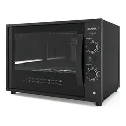 Forno Elétrico De Bancada Nardelli 60 Black 60 Litros 220v Cor Preto no Mercado Livre com oferta e cupom de desconto