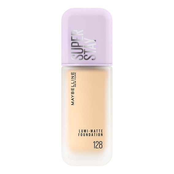 Base de maquillaje Superstay Lumi Matte de Maybelline NY Tono 128