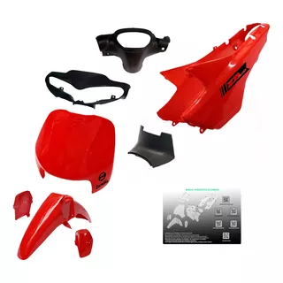 Kit Plasticos  Zanella Zb 110 3 V + Calcos De Regalo