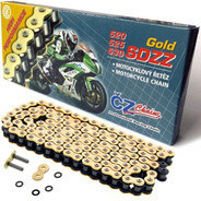 Corrente Cz Chains Gold 525 X 120 Sdzz S1000 Zx10 Srad Cbr