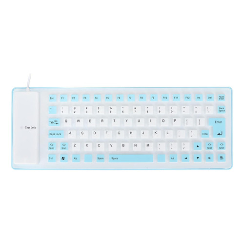 Teclado Silicona Suave, Ligero, Portátil, Suave, Cómodo, Con