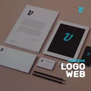 Logo + Pagina Web Personalizado Identidad Diseño Web