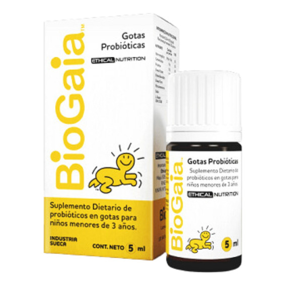 Biogaia Probioticos Gotas X 5 Ml Suplemento Dietario