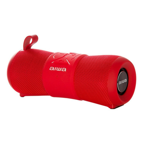 Parlante Portátil Impermeable Aiwa Bluetooth Aw-out 2 - Vc Color Rojo