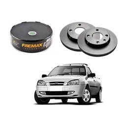  Disco Freio Dianteiro Courier 1.6 2001 A 2013