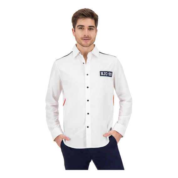 Camisa Manga Larga Hombre Nautica