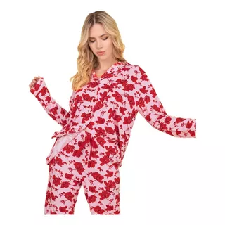 Pijama Invierno Camisero So Trendy De So Pink 18034