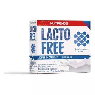 Lactoday - Lactofree 30 Cápsulas  (intolerância A Lactose)  