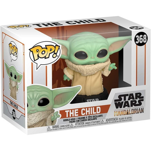 Funko Pop Star Wars: Baby Yoda El Mandaloriano #368
