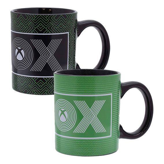 Taza Que Cambia Con Calor De Xbox Logo