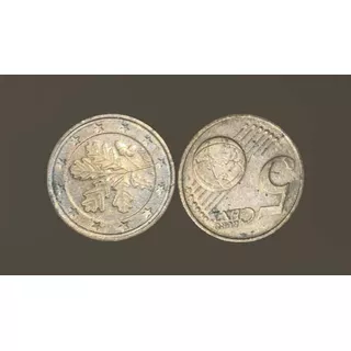 Moneda 5 Centimo De Euro De Alemania Año 2002