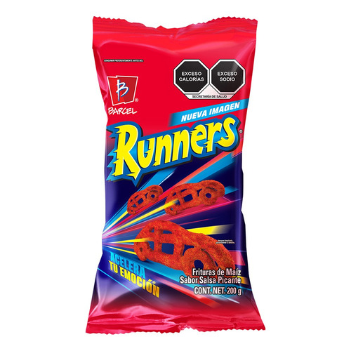 4 Pack Frituras Runners Barcel 200