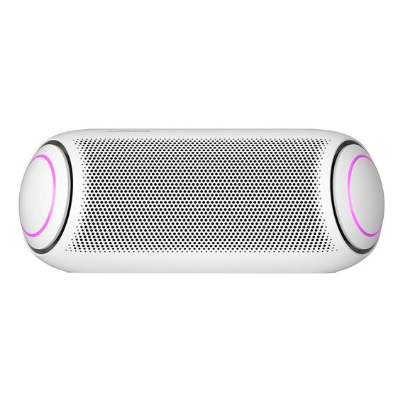 Bocina LG XBOOM Go PL7 portátil con bluetooth waterproof blanca 