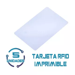 5 Tarjetas Nfc Rfid Imrpimibles Para Arduino Y Esp32 