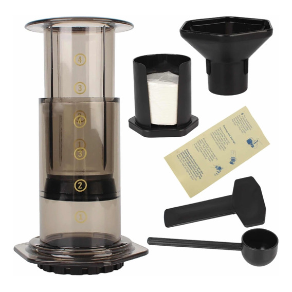 Cafetera Aeropress Kit Portable Café Metodo Inmersión 