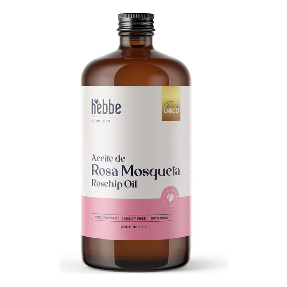  Aceite Rosa Mosqueta Puro Facial Piel Hidratada 1 L 