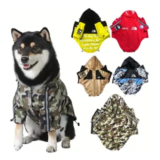 The Dog Face Ropa Chaqueta Impermeable Para Perros Y Mascota