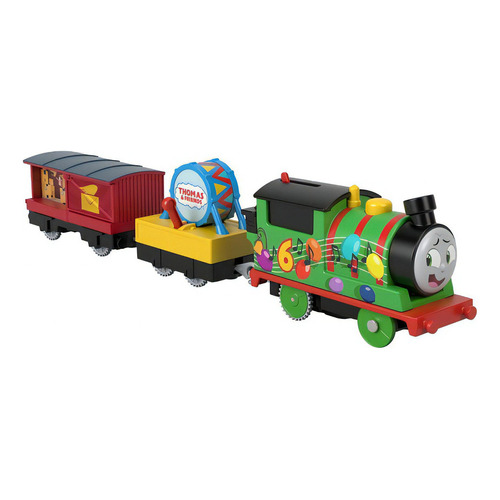 Tren De Juguete Motorizado Thomas & Friends Percy 2 Vagones