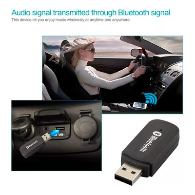 Bluetooth Recive Receptor De Audio Adaptador Plug-in Full