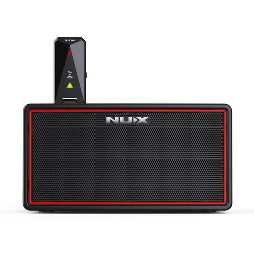 Amplificador Nux Mighty Air + Transmisor Inalambrico Efectos Color Negro
