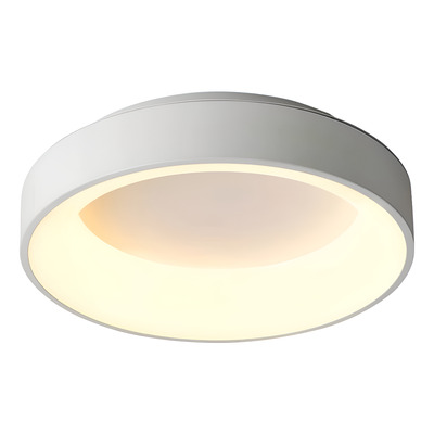 Plafón Led Luz Desing 40cm Luz Neutra Bag Blanco Blanco