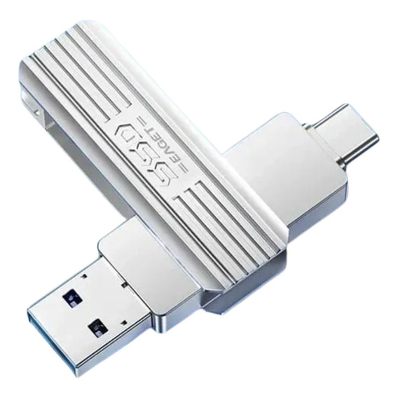 Memoria Usb Ssd 1 Tb 560mb/s Ultra-rápida, Dual, Marca Eaget