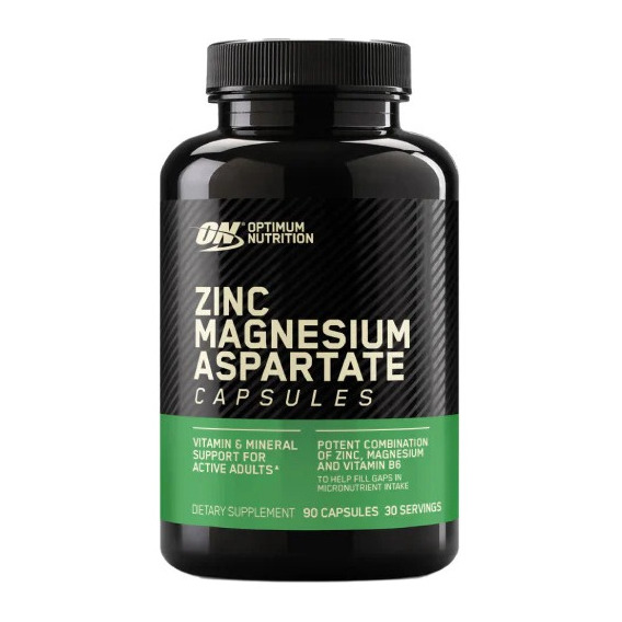 Zma 90 Cap Vitaminas Optimum Nutrition Zinc/magnesium/vit B6