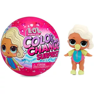 Muñeca Lol Surprise Color Change Cambia De Color 7 Sorpresas