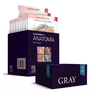 Libro: Gray. Flashcards De Anatomía. Vv.aa.. Elsevier Editor