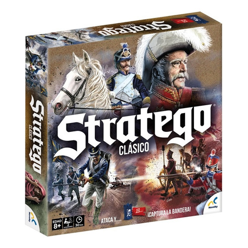 Juego De Mesa Novelty Corp Stratego Clasico +8