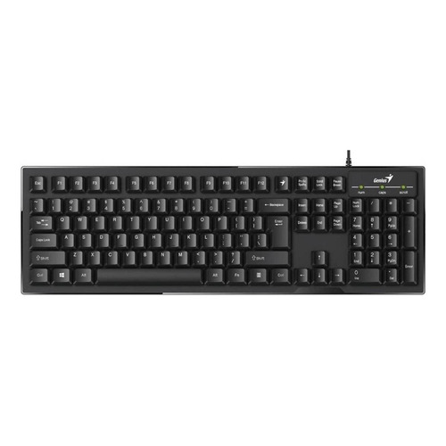 Teclado Genius Smart KB-102 QWERTY español color negro