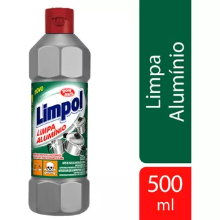 Limpa Alumínio Limpol Líquido 500ml