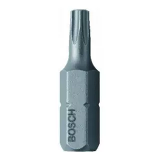 Punta Torx Para Atornillador 25mm 1/4  T30  Bosch Set 3 Uds