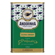 Azeite De Oliva Extra Virgem Português Andorinha Clássicos Lata 500ml