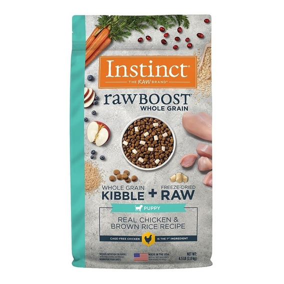 Instinct Raw Boost De Pollo Whole Grain Para Cachorros 2 Kg
