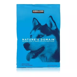 Kirkland Signature Natures Domain Salmon Y Camote 15.87 Kg Alimento Para Perro