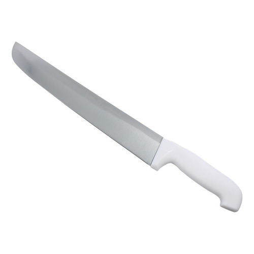 Cuchillo Profesional Acero Inoxidable 14 Pulgadas Carnicero Color Blanco