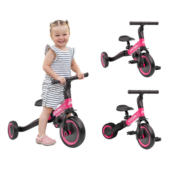 Triciclo Bicicleta De Equilibrio 3 En 1 Para Niños Infantil