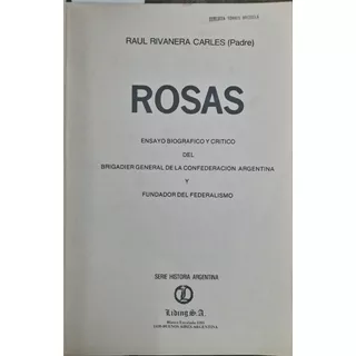 3548. Rosas - Rivanera Carles, Raul