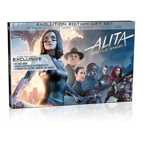 Alita Battle Angel Edition Collectors Gifset 4k Ultra Hd