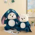 Oso Grande Peluche Con Manta 40cm - Kuromi My Melody Stitch Stitch Ted