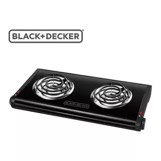 Cocina Electrica 2 Hornillas Black & Decker 1500w