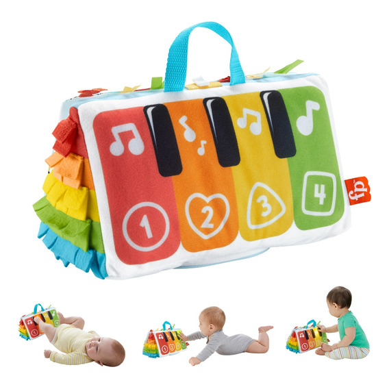 Fisher-price Juguete Bebés Suave Piano Pataditas Musical